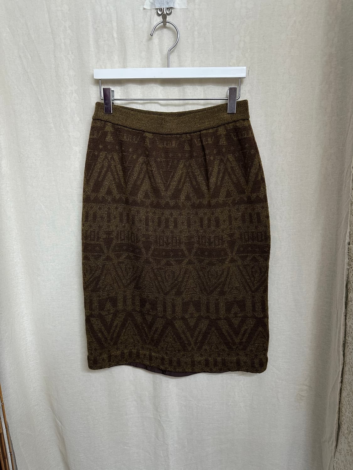 gianni lo giudice ethnic knit skirt  상품이미지2
