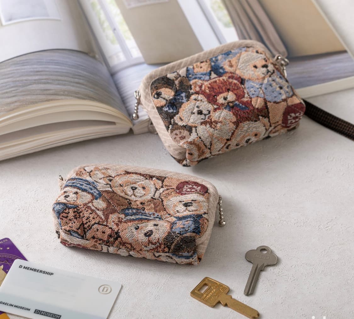 곰세마리 반지갑 곰 파우치 상품이미지3