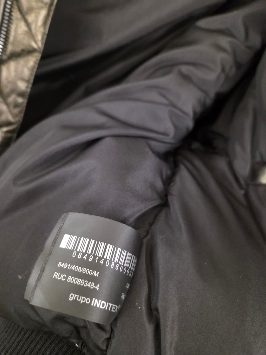 자라 에코 레더스타일 블루종 상품이미지5