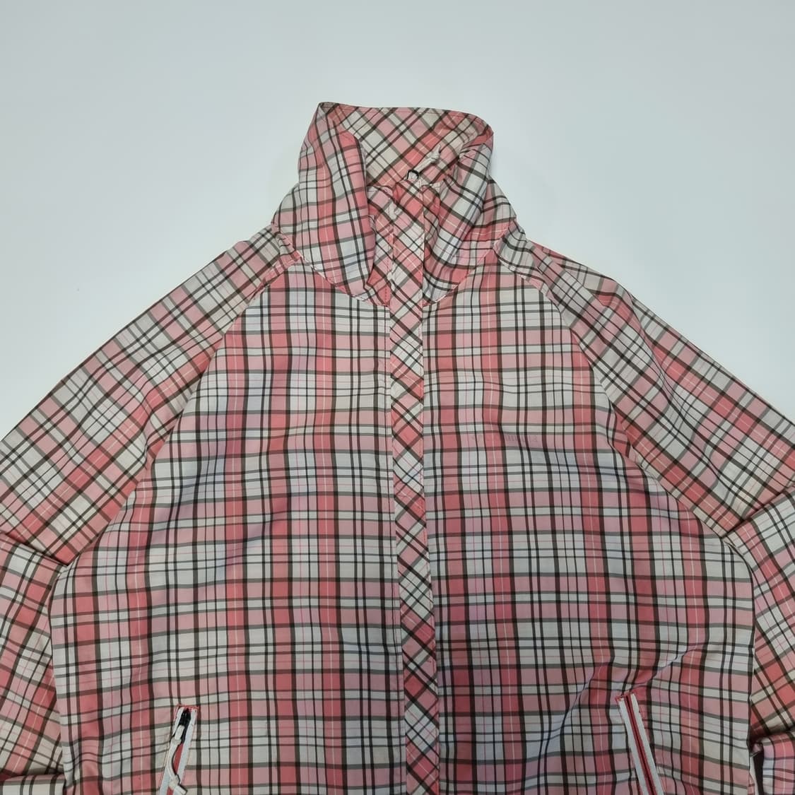 콜롬비아 체크 바람막이 상품이미지4