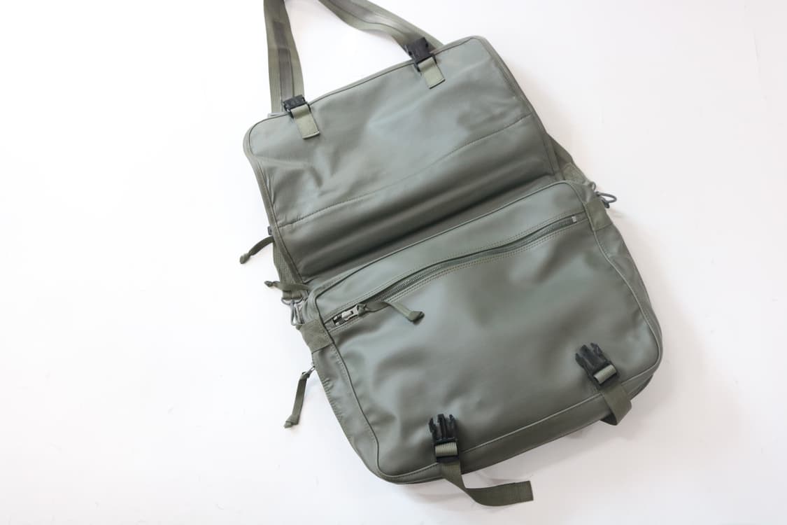 포터 러기지 라벨 뉴 라이너 카키 메신저 크로스백 상품이미지6