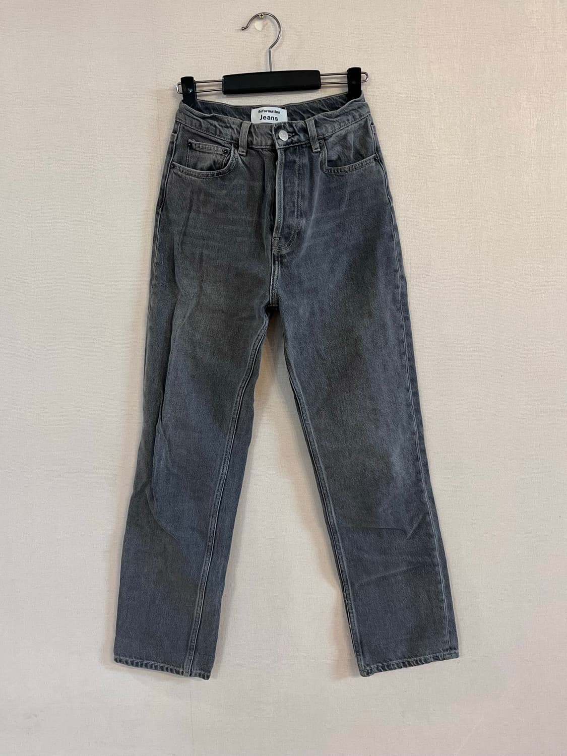 Reformation 여성 회색 청바지 - 25 사이즈 상품이미지1