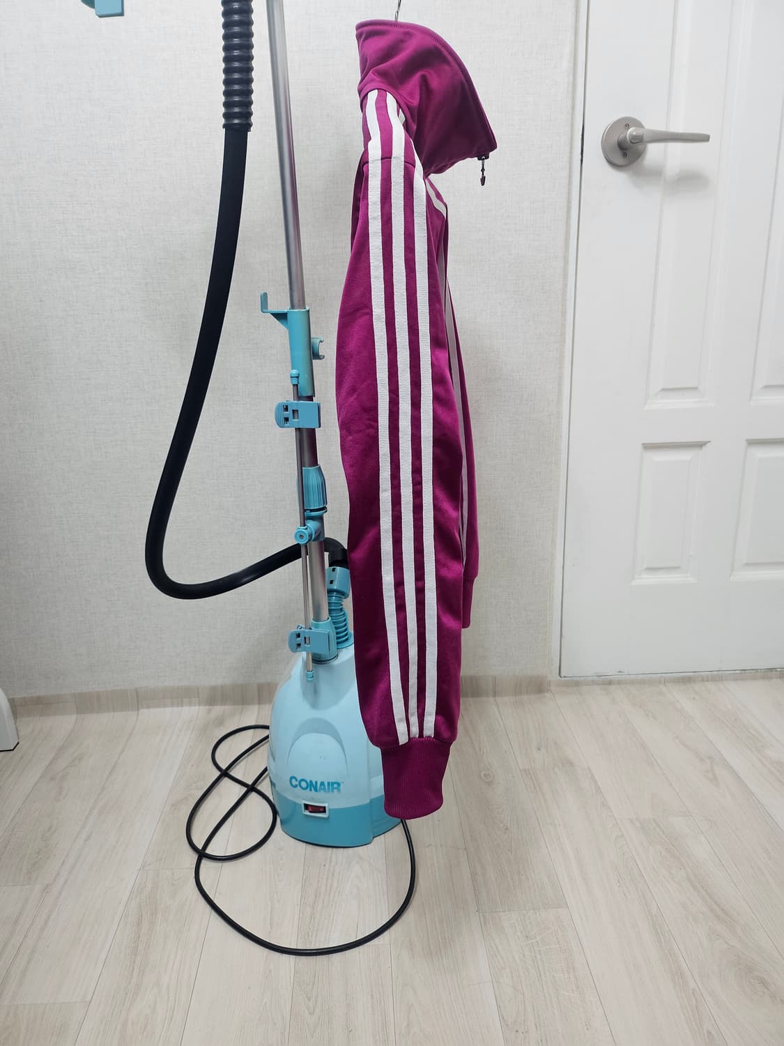 (90~95)M☆초대장급☆아디다스 파이어버드 백로고[핑크퍼플] 트랙탑져지 상품이미지6