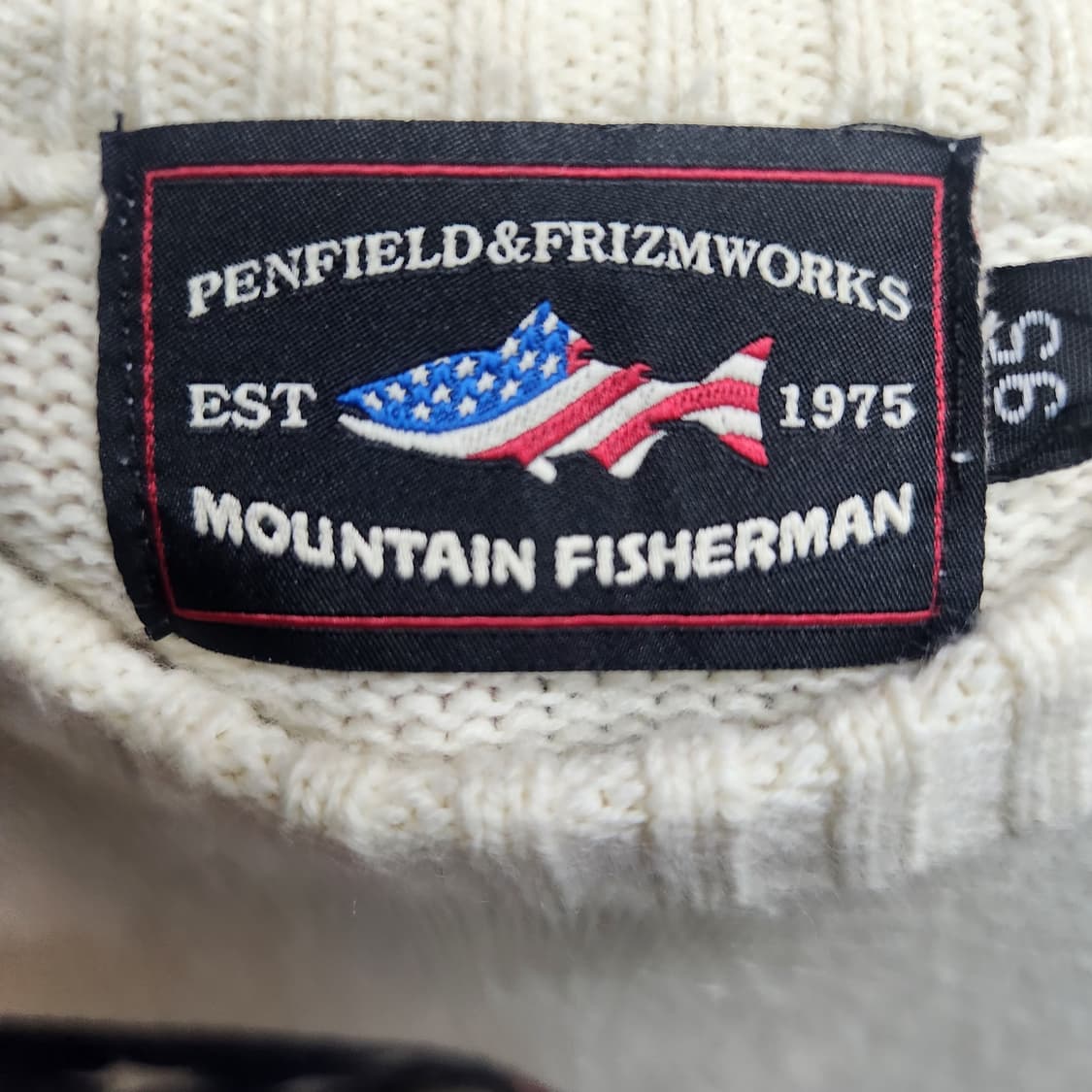 펜필드 빅 성조기 빈티지 니트 95(L~XL) 상품이미지5