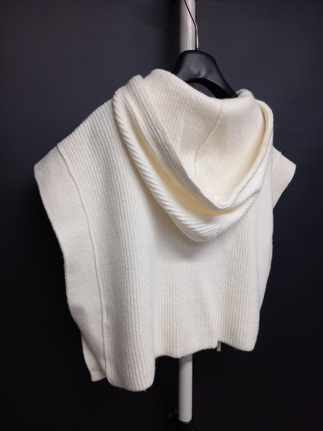 ASANG 아상 캐시미어블랜 후드니트베스트 F 33-77 상품이미지5