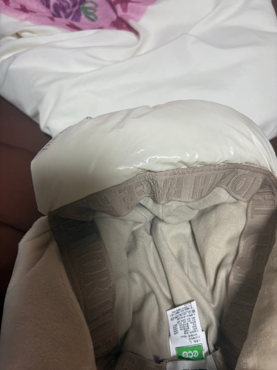 노스페이스 화이트 라벨 티볼 이어머프 캡 크림 상품이미지4