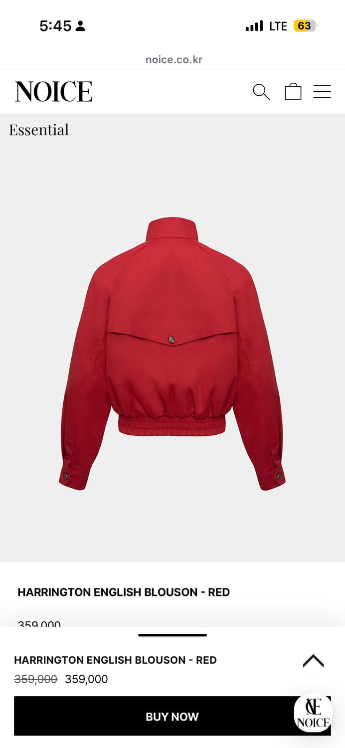 노이스 헤링턴 자켓 판매합니다 상품이미지2