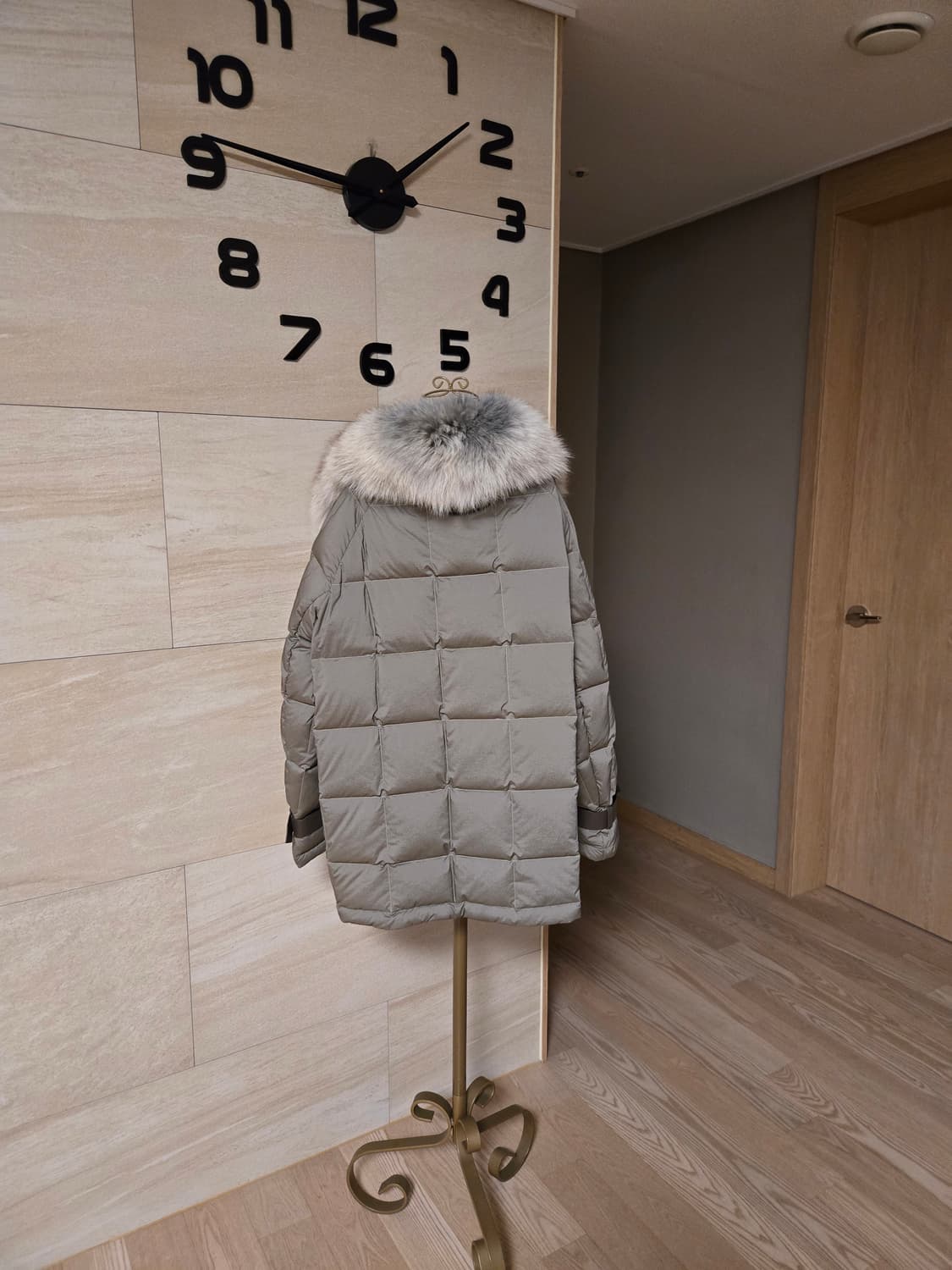 [F] 폭스퍼 퀼팅 덕다운 패딩 상품이미지7