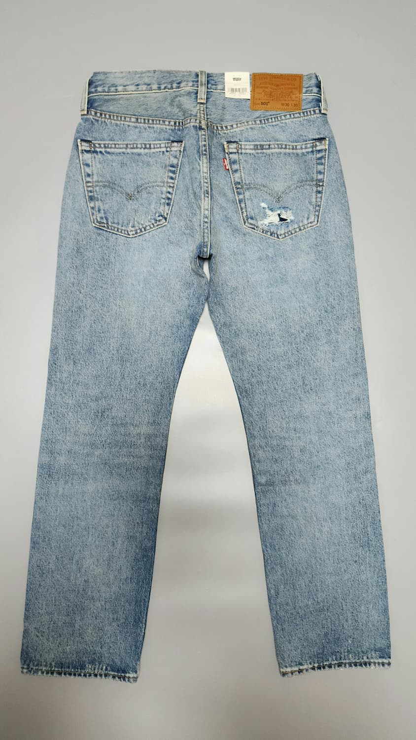 리바이스 501 셀비지 터키석 리벳 (W30) 상품이미지9