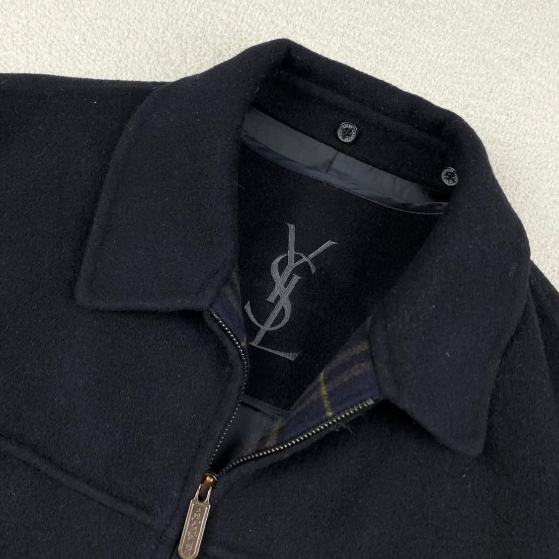 YSL 생로랑 빈티지 블랙 자켓 상품이미지3