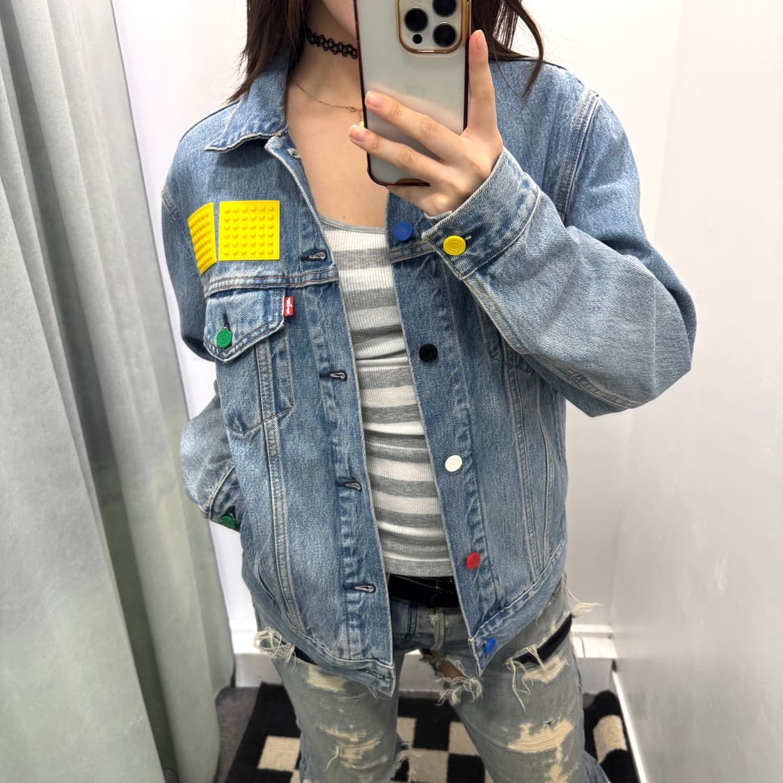 리바이스x레고 트러커 데님자켓  상품이미지2