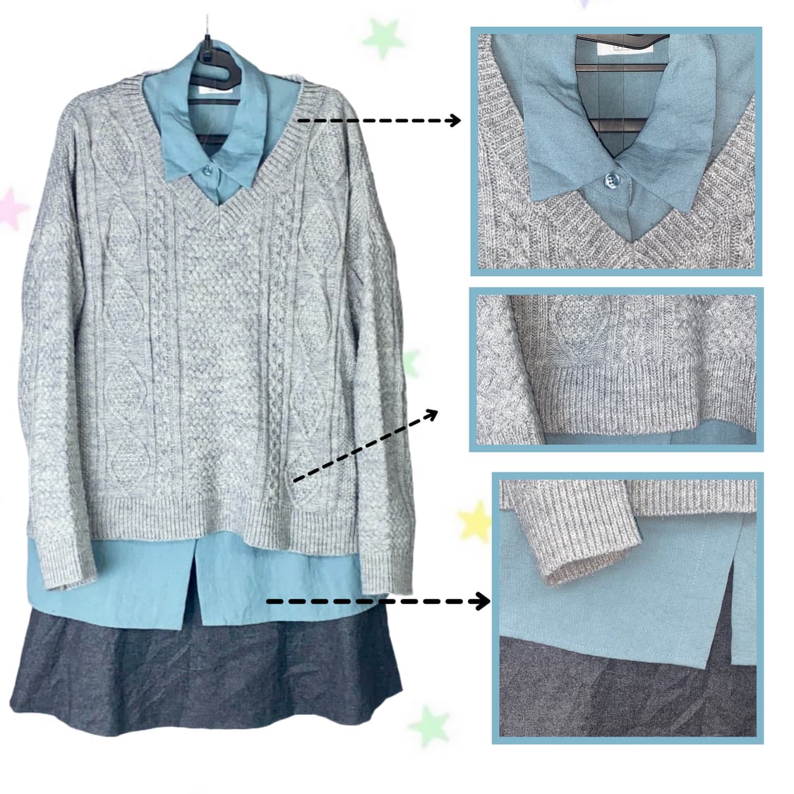 🍒키키의 윈터 앨리스블루 set🍒 상품이미지2