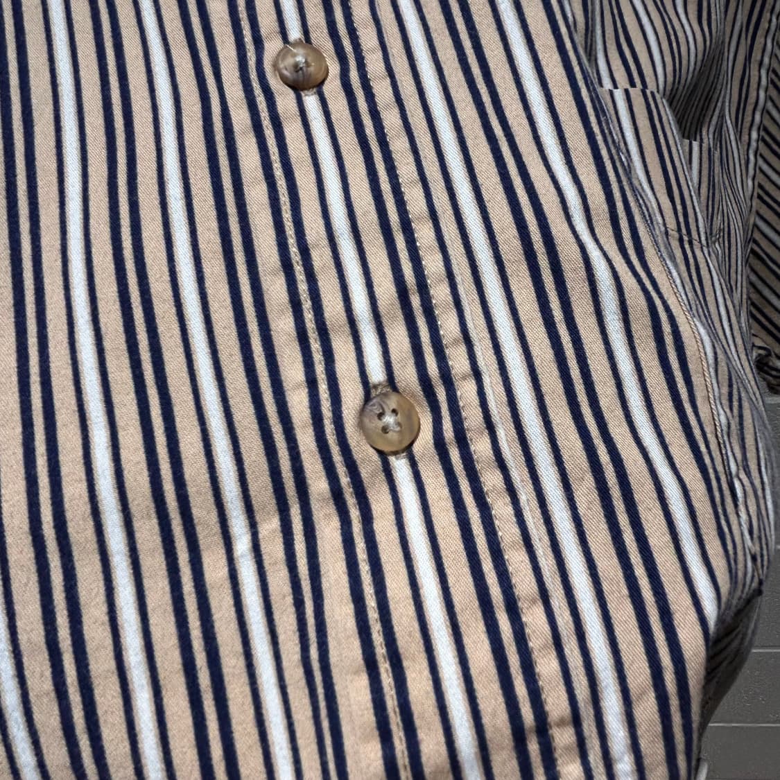 Tommy Hilfiger Logo Stripe Shirts 상품이미지6