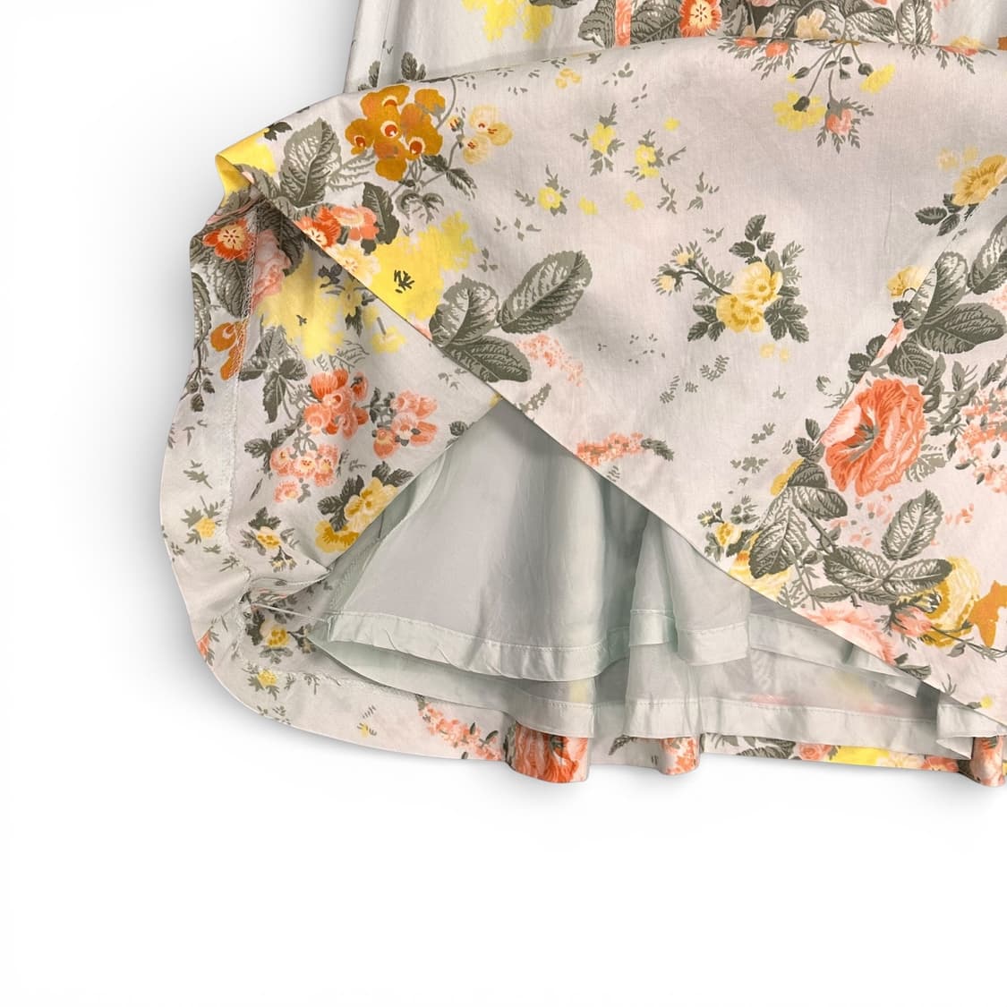 Aquascutum, mint floral Long Skirt 상품이미지6