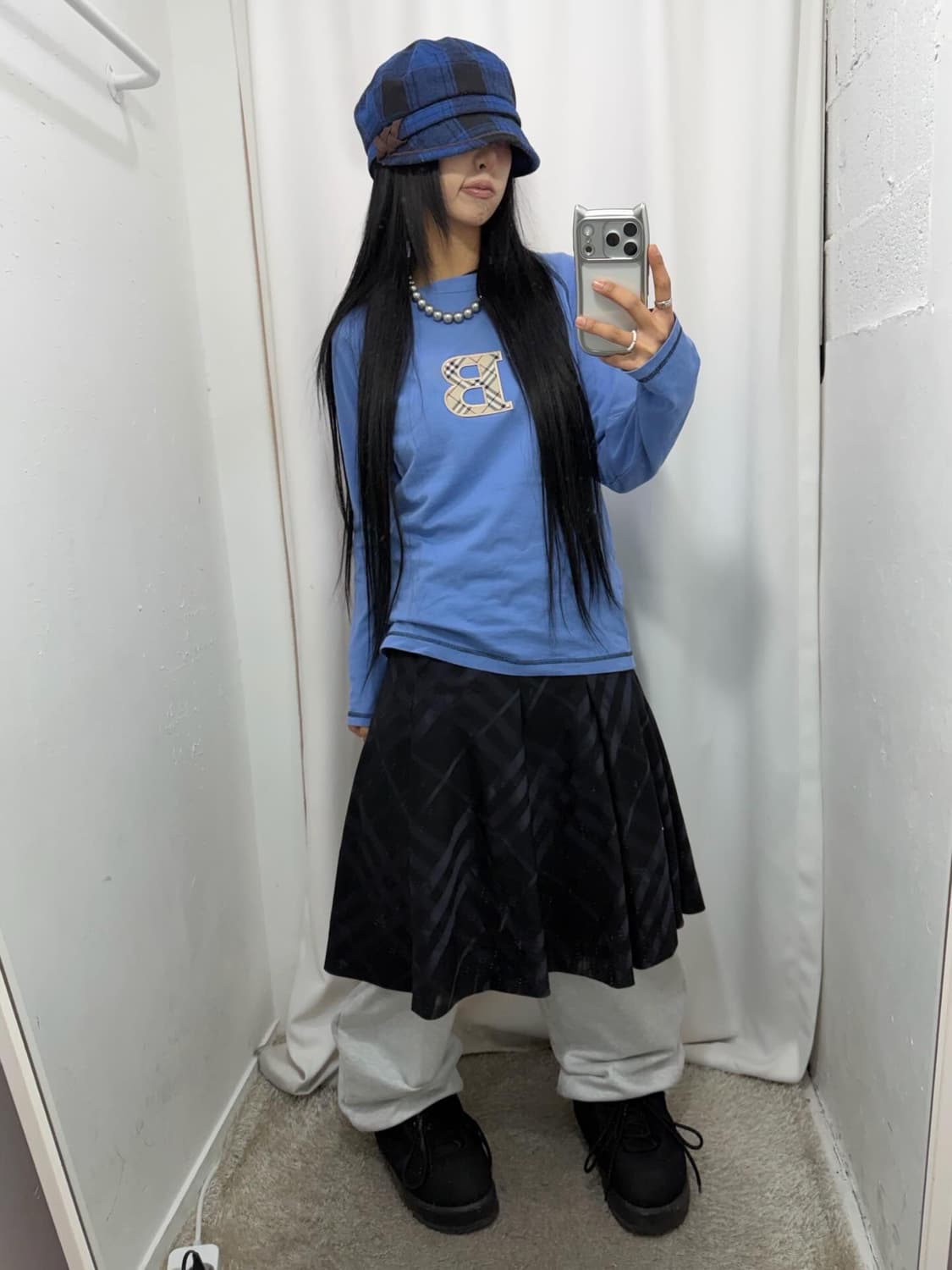 Burberry Nova Check Logo Long Sleeves  상품이미지2