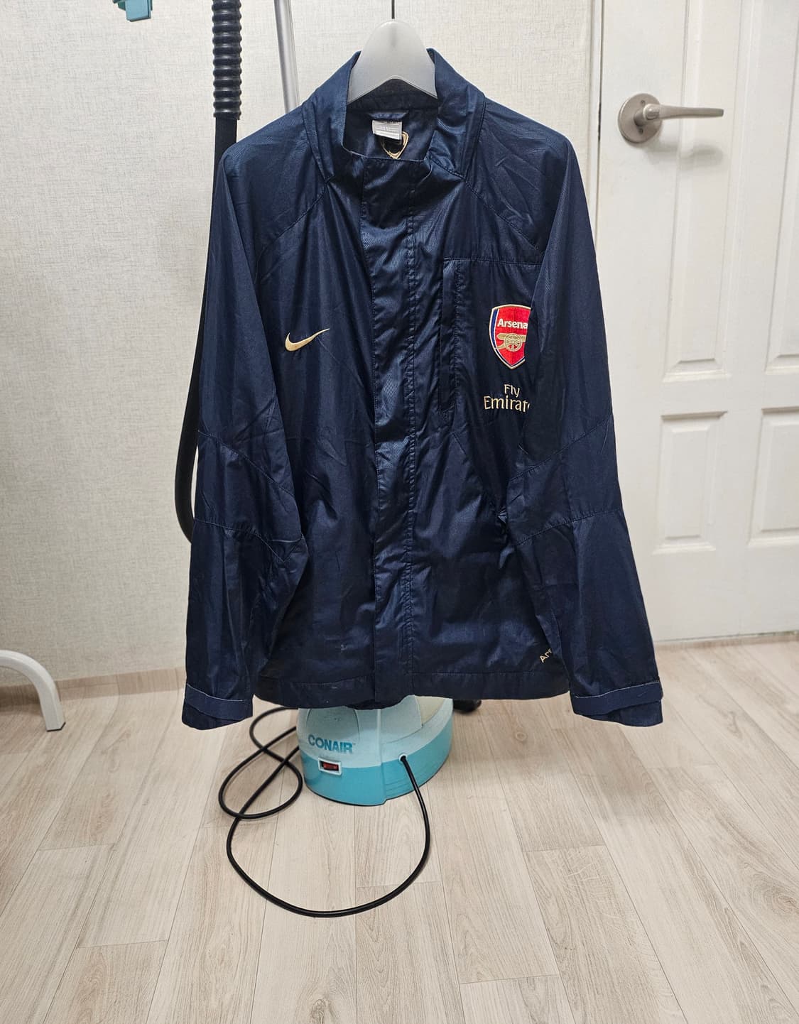 (100~105)L☆초대장급☆나이키 아스날 07~08시즌[네이비]바람막이 상품이미지1