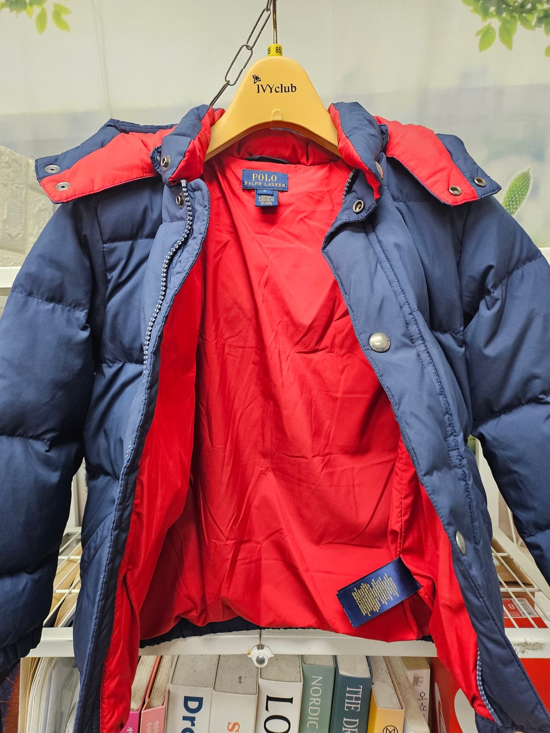 폴로랄프로렌 키즈패딩 6세 후드덕다운패딩 XD58 상품이미지3