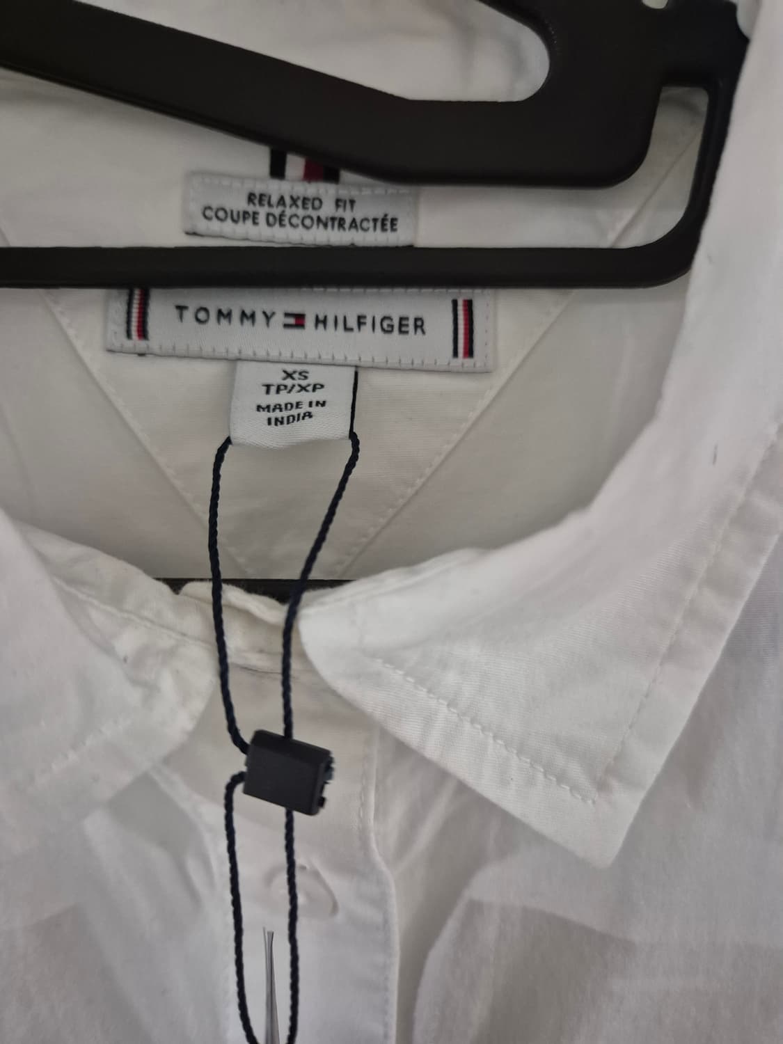 새상품[해외XS]타미힐피거 흰셔츠 긴팔 여성용 상품이미지4