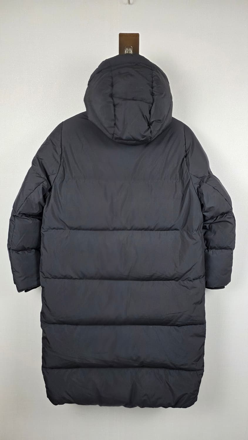 데상트 여성 히트네비 볼륨형 롱다운 패딩 85 상품이미지2