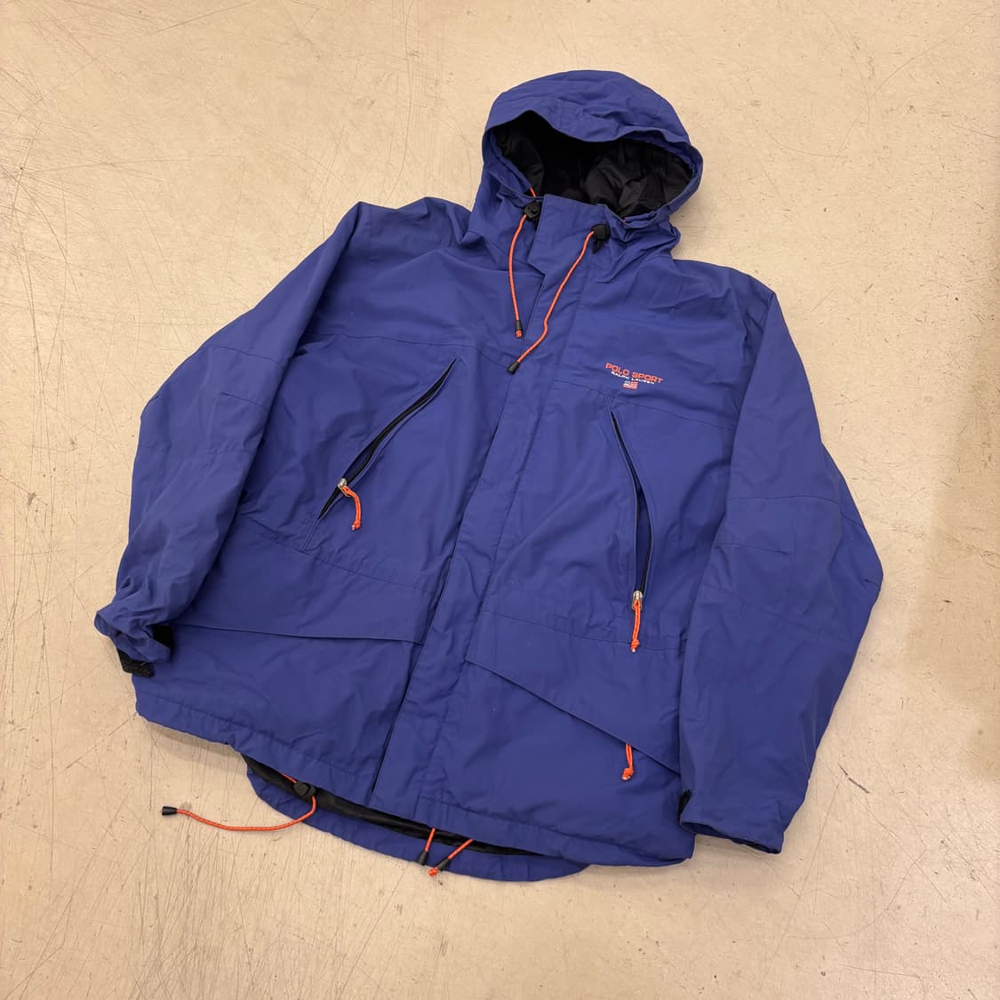 폴로 스포츠 스몰로고 올드스쿨 바람막이 상품이미지1