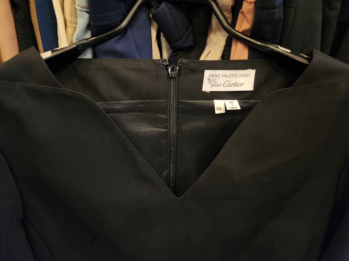 ANNE VALERIE HASH pour Cartier 블랙 원피스 상품이미지2