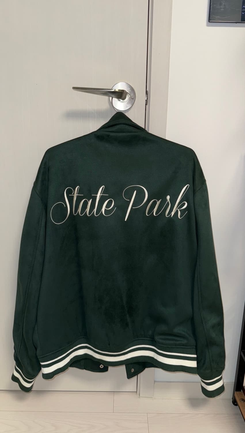 ZARA 스웨이드 바시티 봄버 자켓 상품이미지2