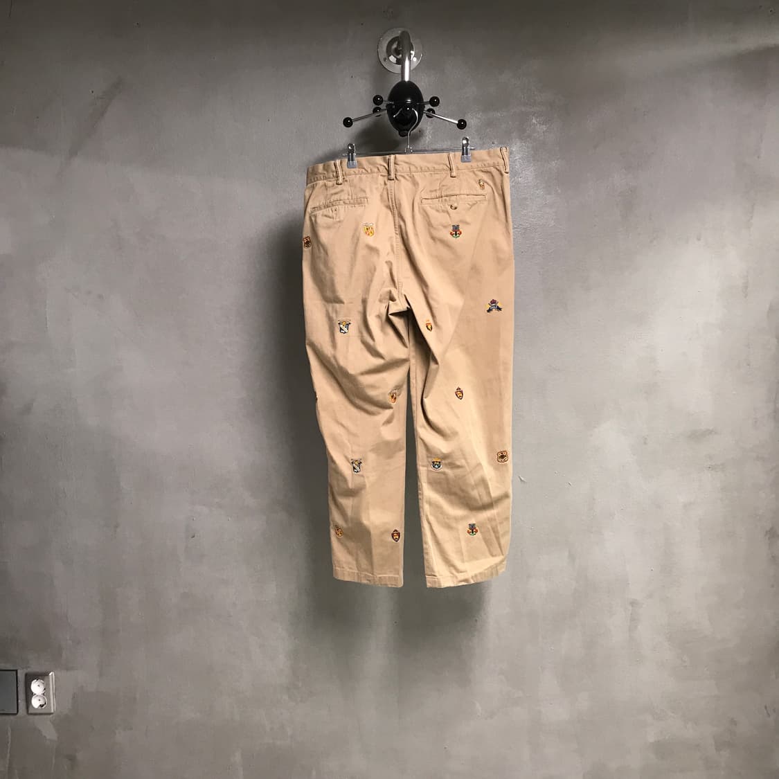 폴로 랄프로렌 멀티 자수 치노 팬츠 베이지 38/34 상품이미지4