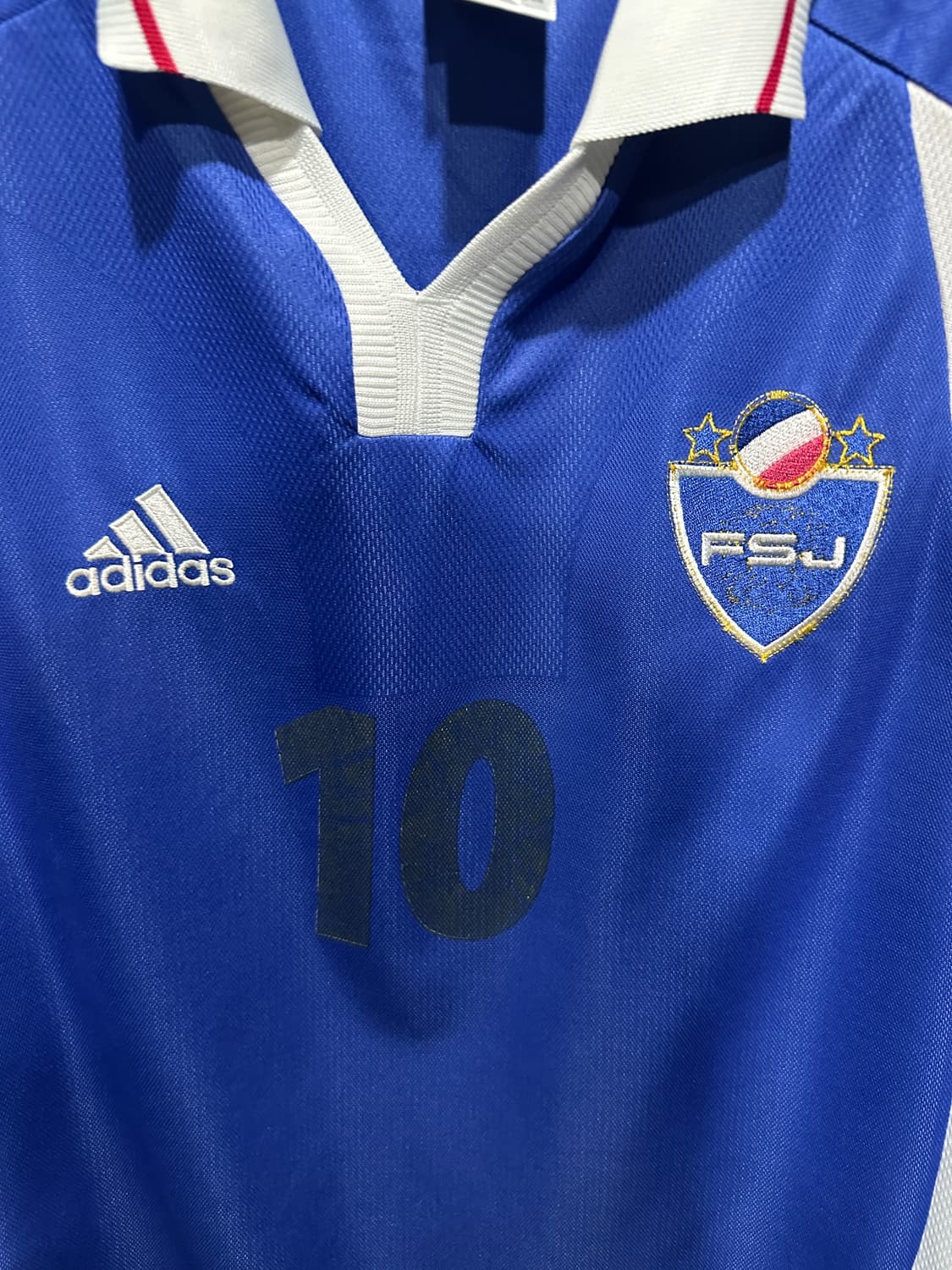 아디다스 00s 유고슬라비아 스토이코비치 유니폼L 상품이미지3