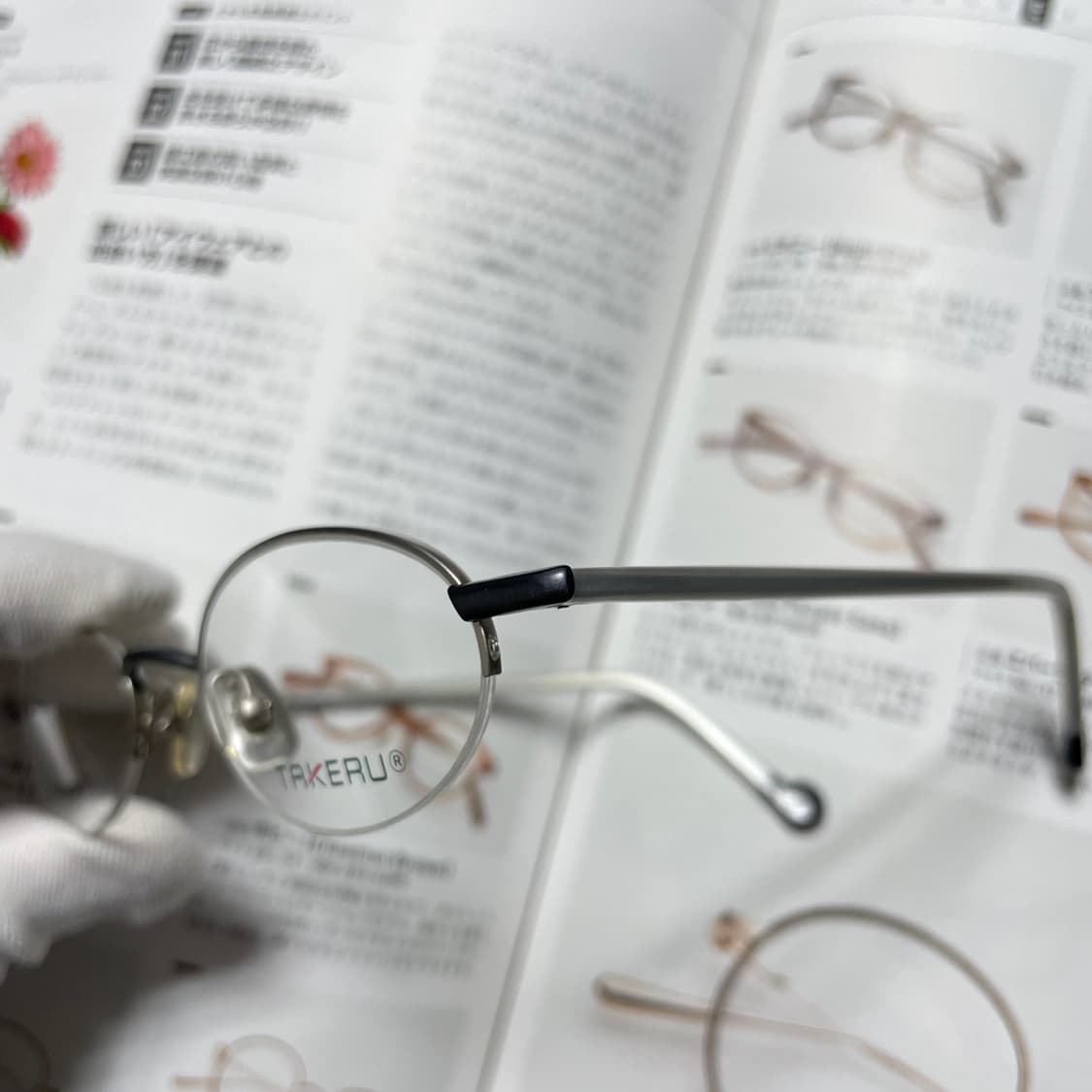 TAKERU 타케루 일본 제작 반무테 안경 상품이미지4