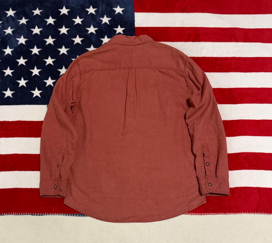 컨버스 빈티지 린넨셔츠 Converse Linen Blend Shirt. 상품이미지8