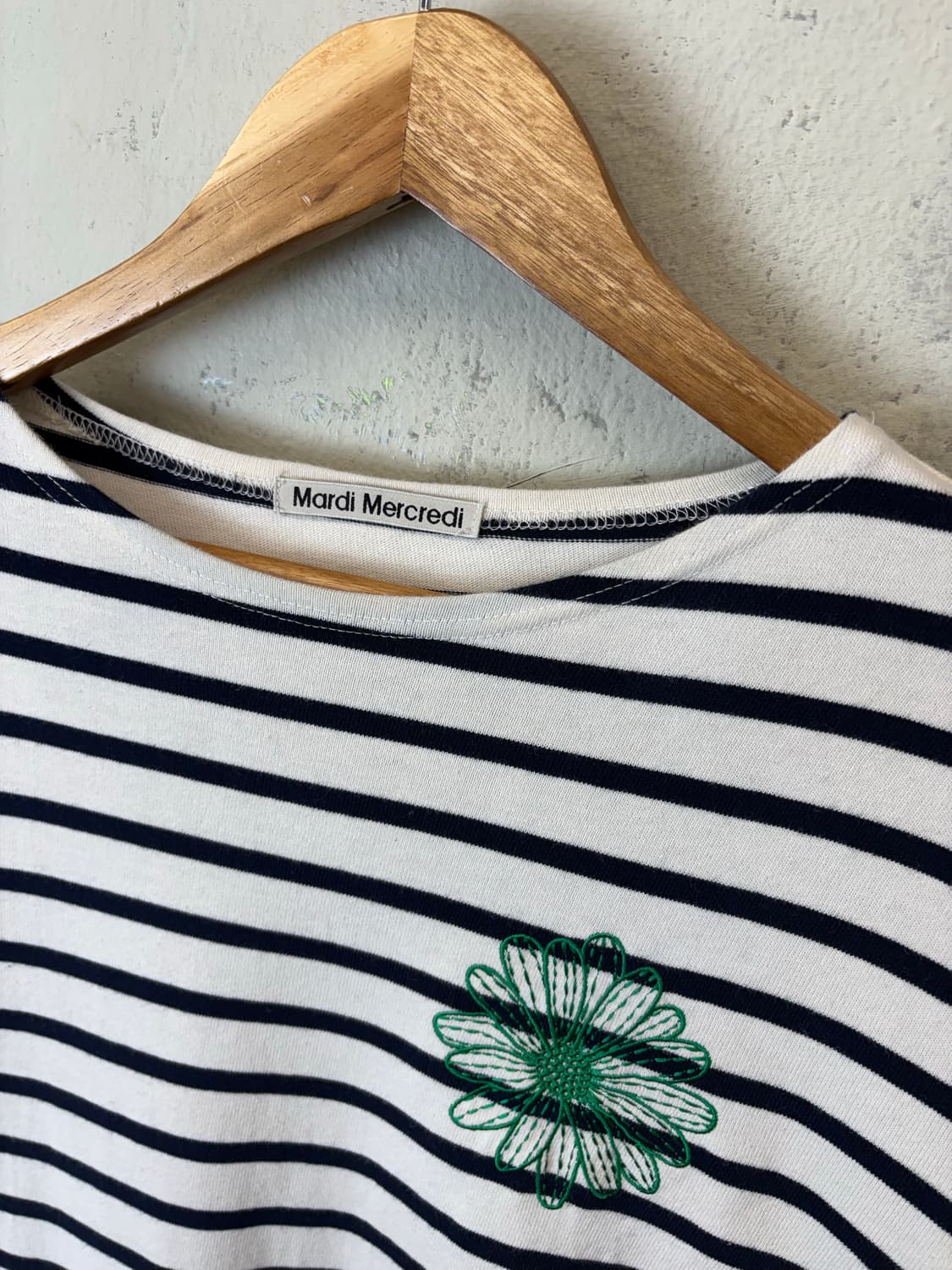 마르디메크르디 스트라이프 긴팔티 상품이미지5