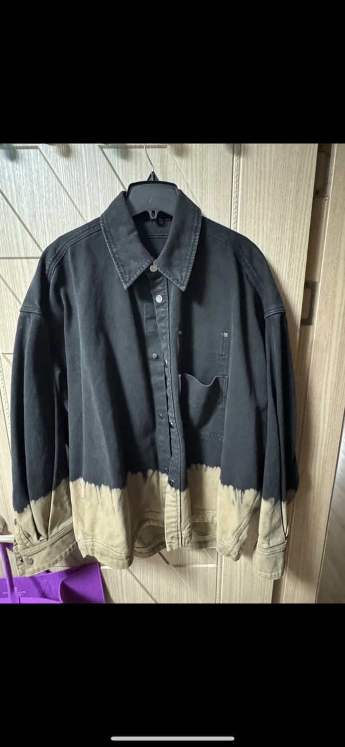 우영미 헤이즈 블리치드 데님 셔츠 자켓 상품이미지2