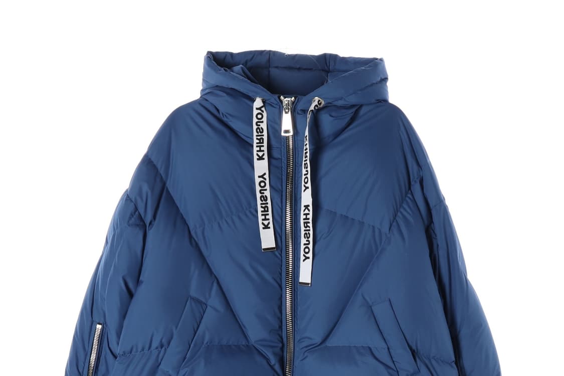 크리스조이 구스다운 아이코닉 푸퍼 재킷 숏 패딩 점퍼 블루
 상품이미지4