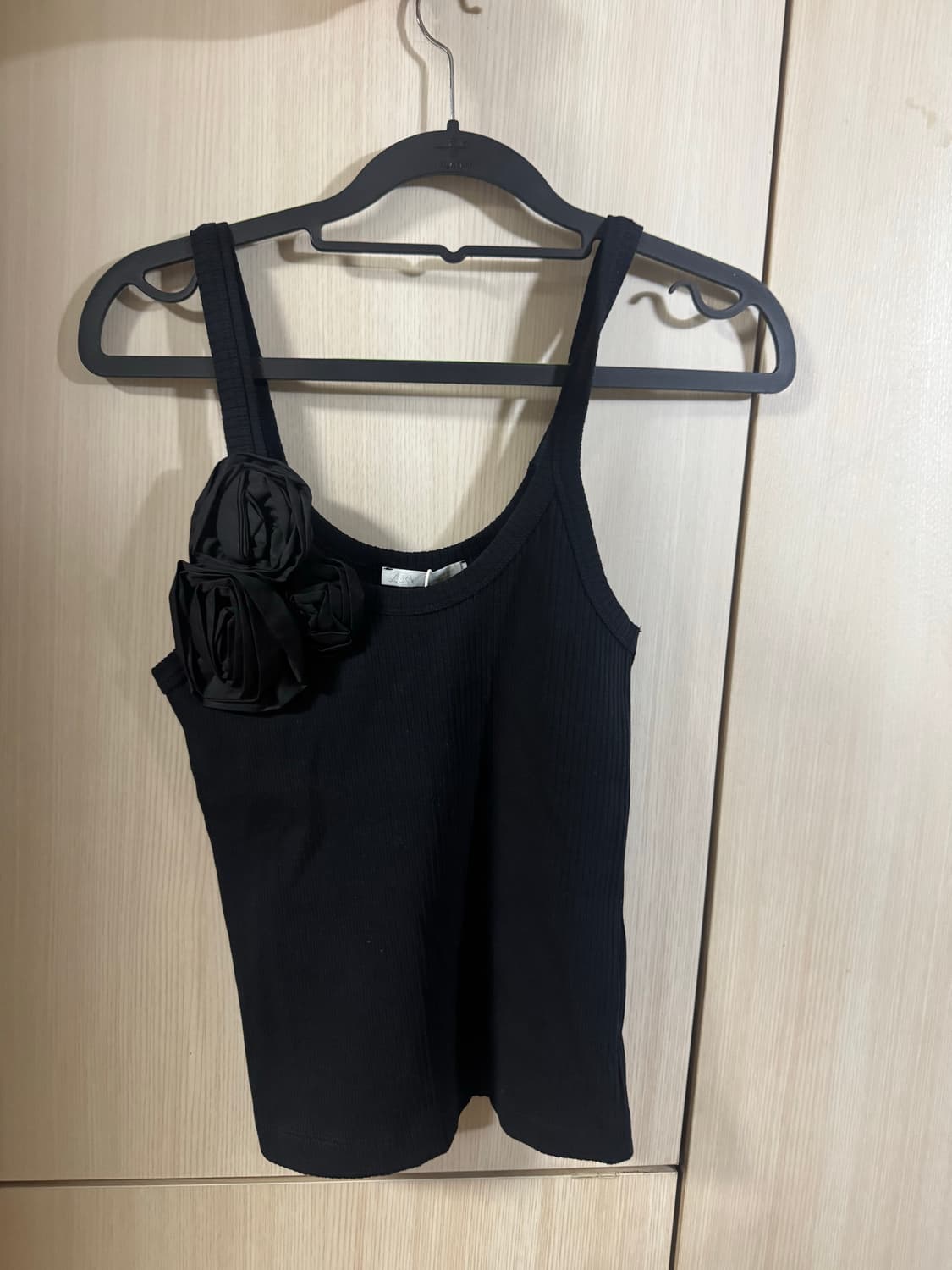 자라 플라워 리브드 나시 탑 상품이미지2