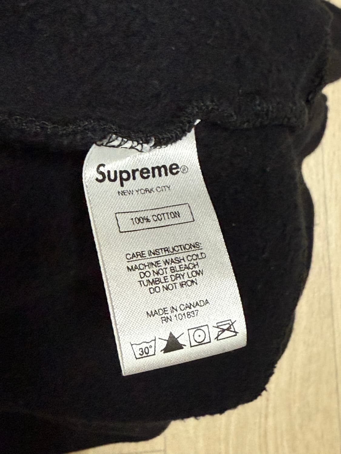 슈프림 집업 맨투맨 스웻셔츠 M 상품이미지4