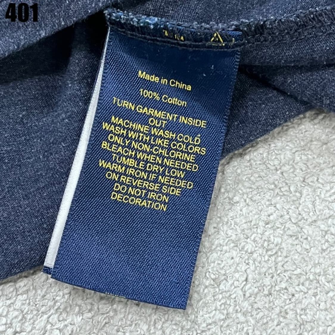 폴로 네이비 반팔  상품이미지3