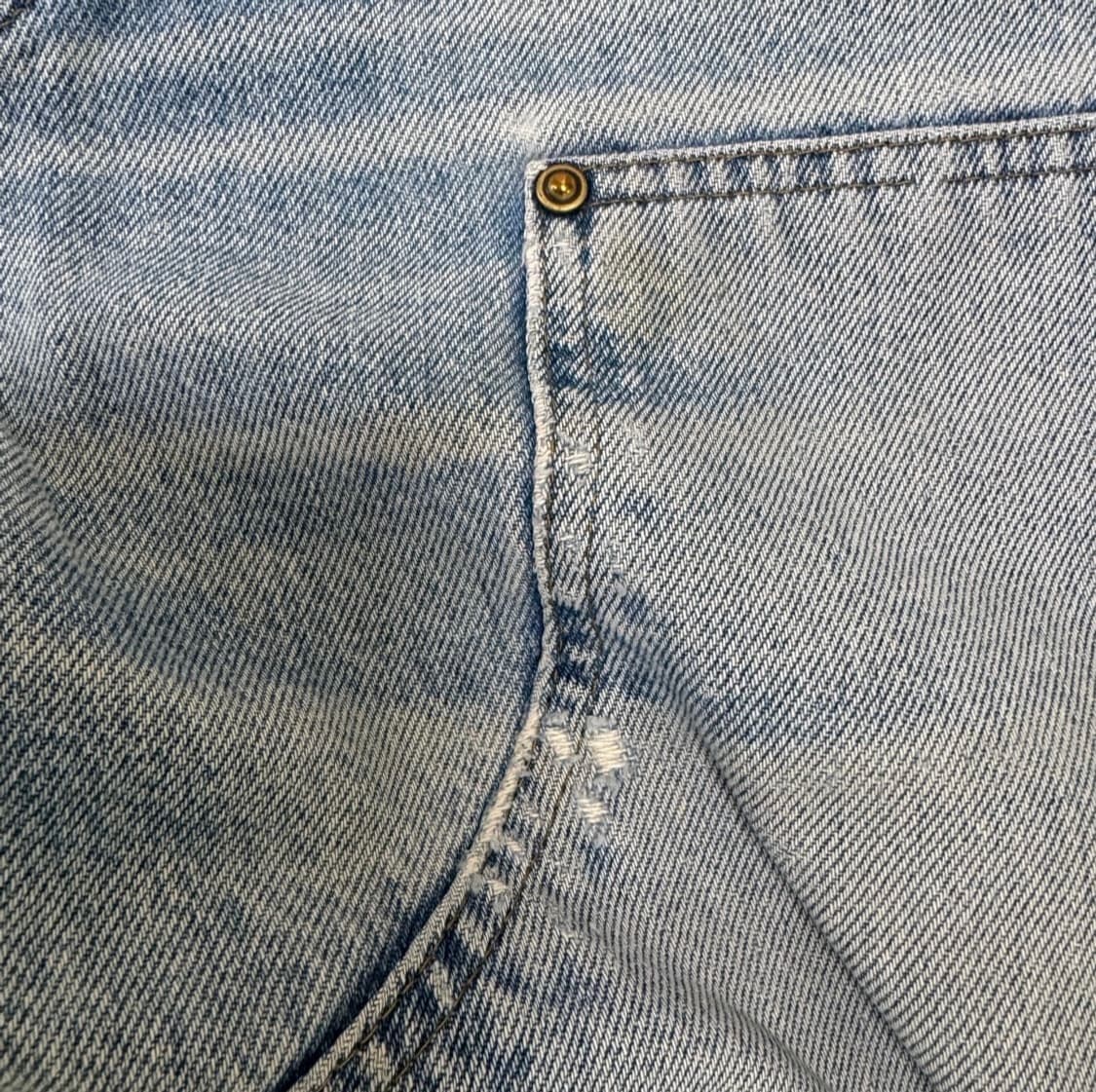 칼하트 데님 더블니 워크팬츠 상품이미지6