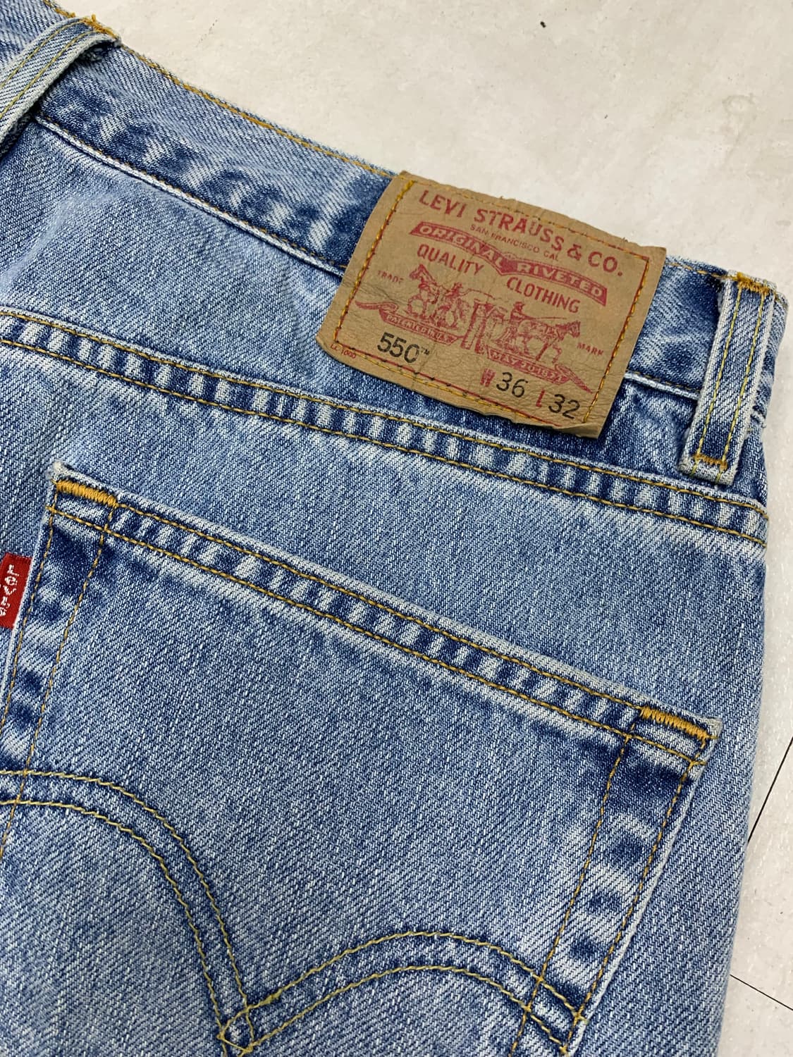 리바이스 550 데님 팬츠 #422 상품이미지8