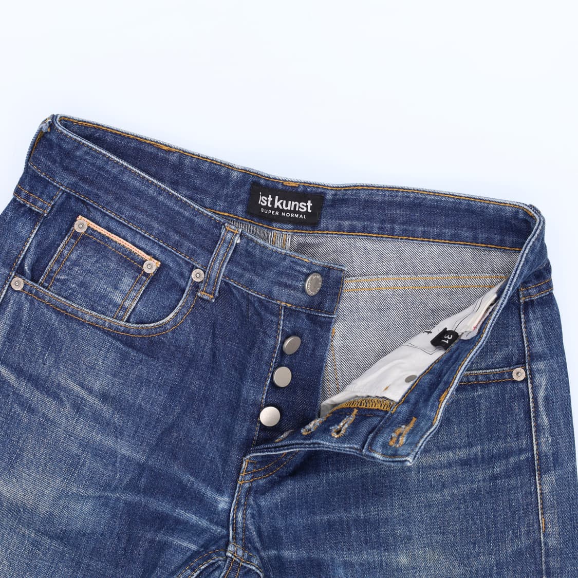 [31] 이스트쿤스트 워싱 데님팬츠 청바지 1229H2 상품이미지4