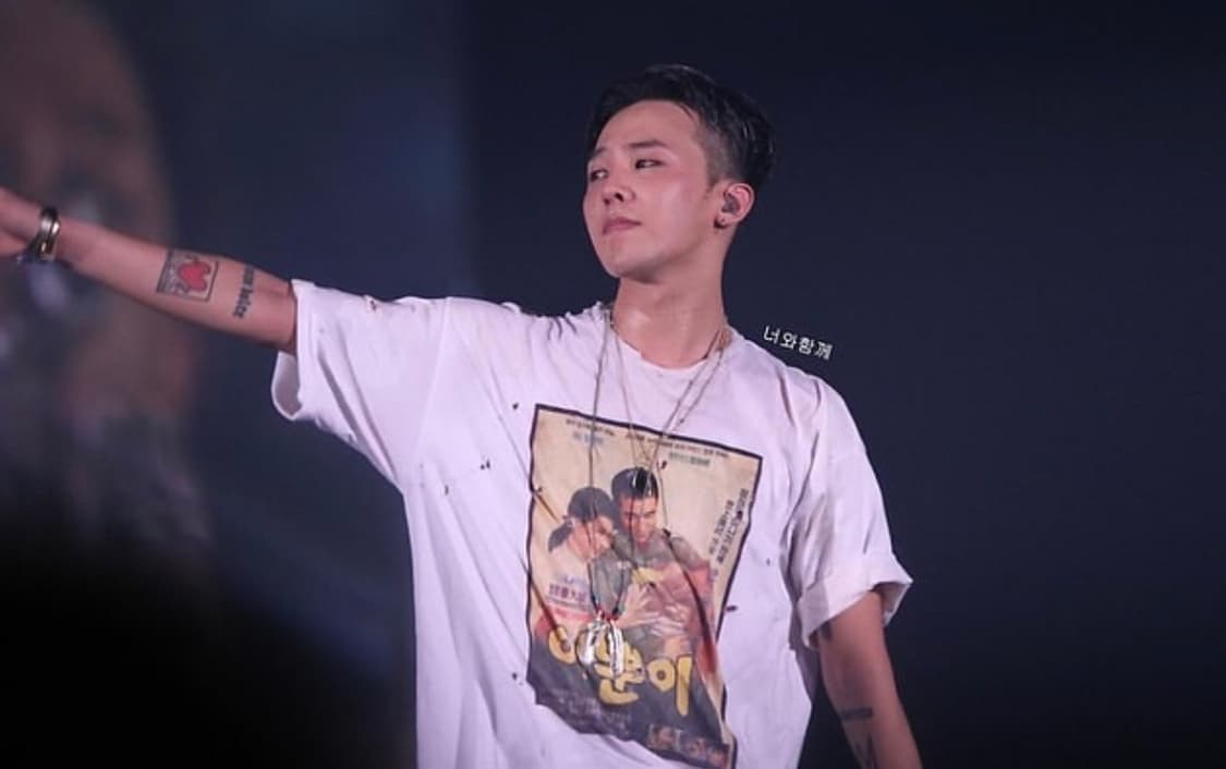 지드래곤 빈티지 이뿐이 티셔츠 상품이미지5