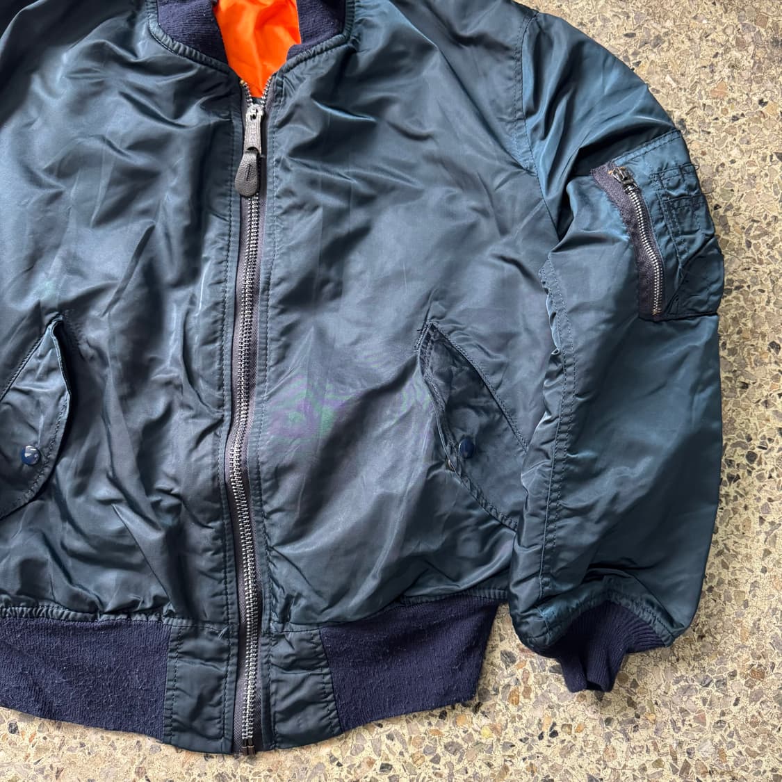 [L] Alpha Industries 알파인더스트리 Ma1 항공점퍼 상품이미지5