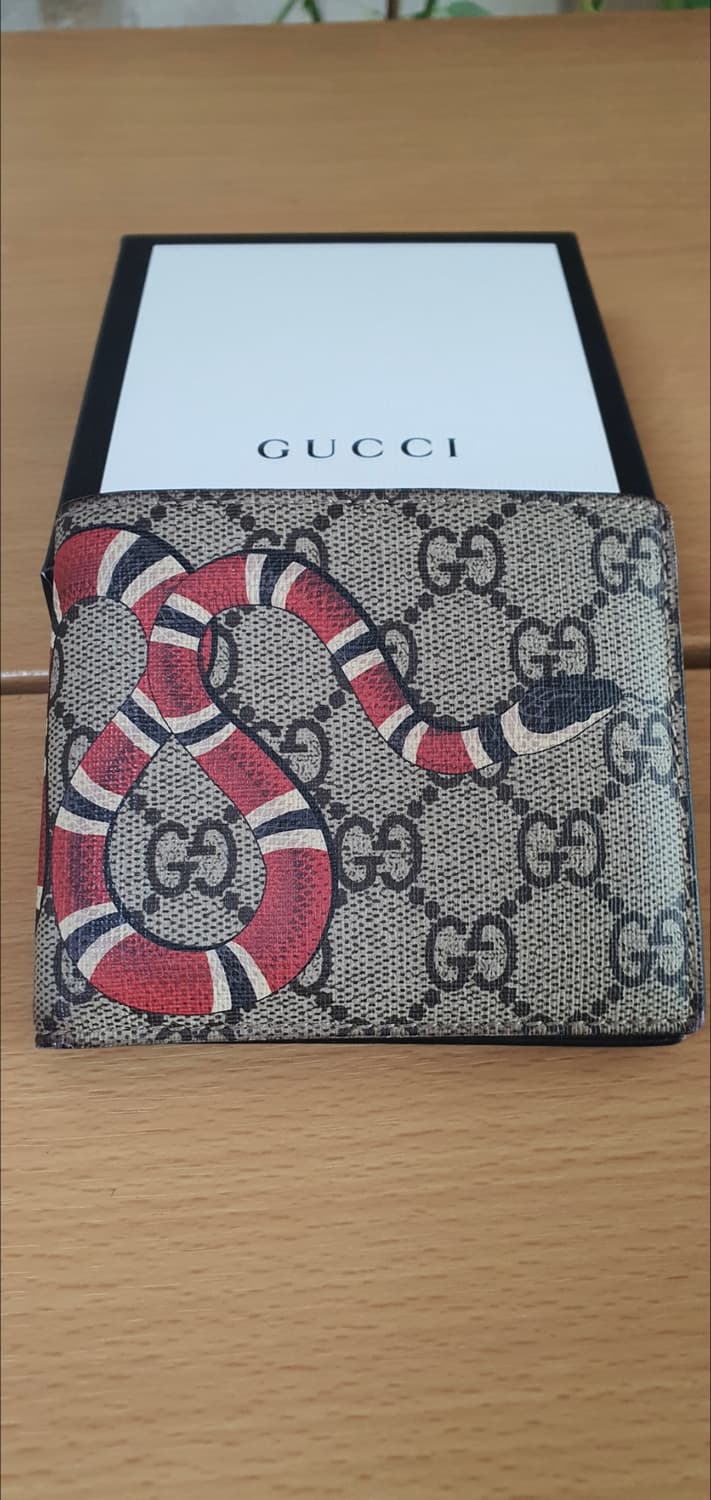 구찌 스네이크 반지갑/지갑 정품A급(감정O) 상품이미지2