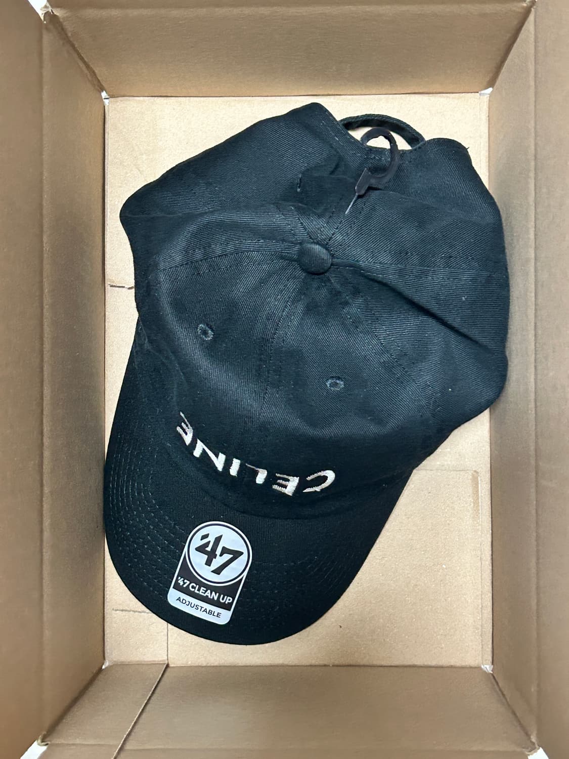 셀린 nptss 블랙볼캡 상품이미지1