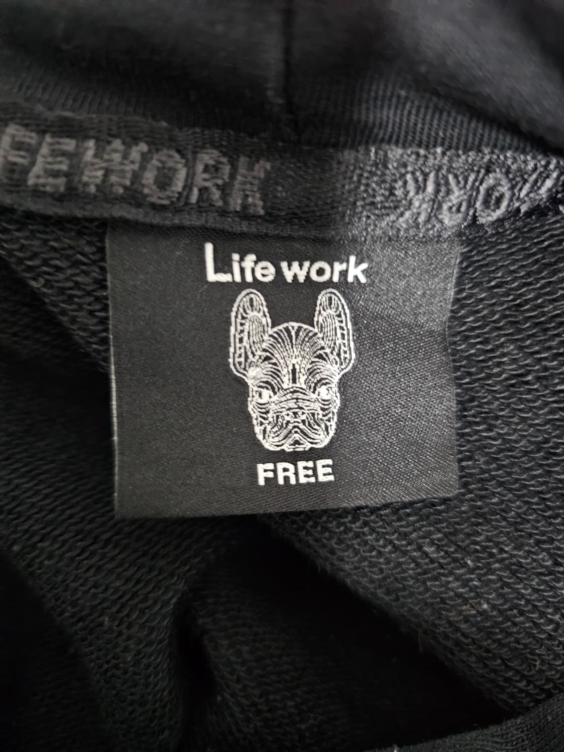 라이프워크 여성 후드티 FREE 상품이미지3