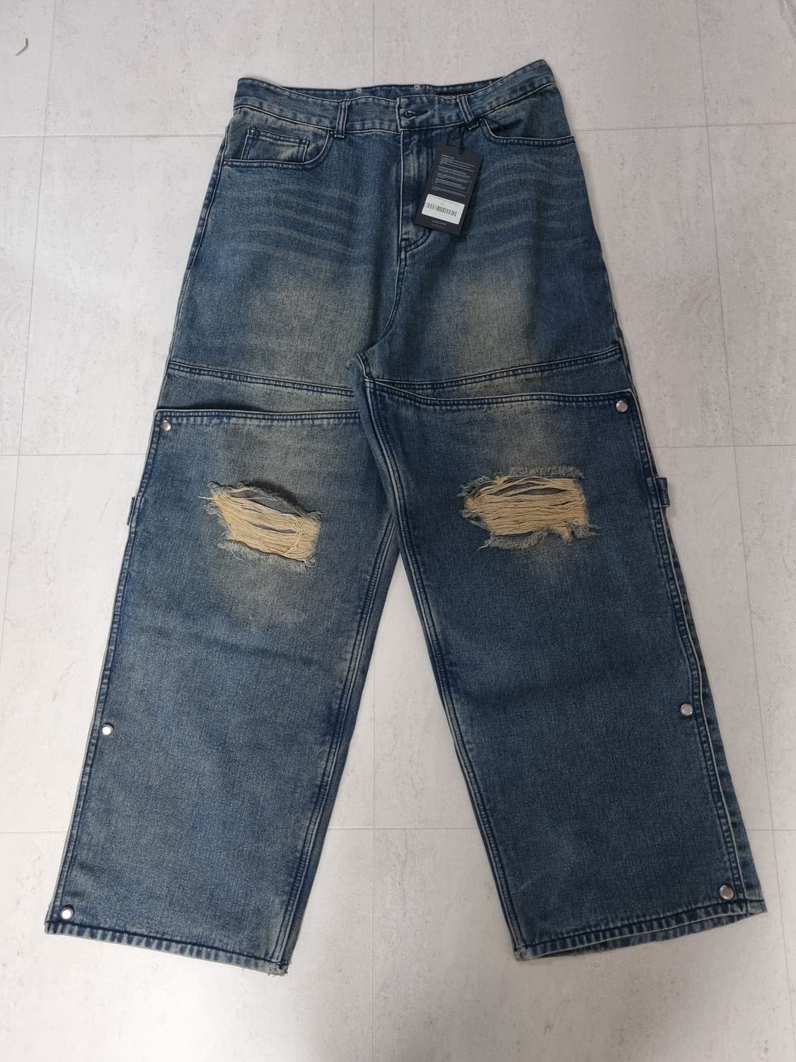 메종미네드 ajouter snap pants 상품이미지1