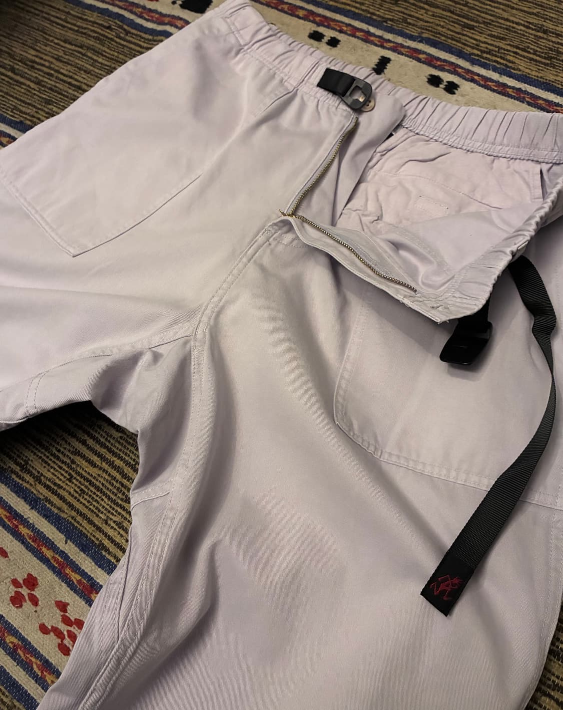 (L~XL)그라미치 루즈 테이퍼드핏 치노 퍼티그팬츠 라벤더 상품이미지3