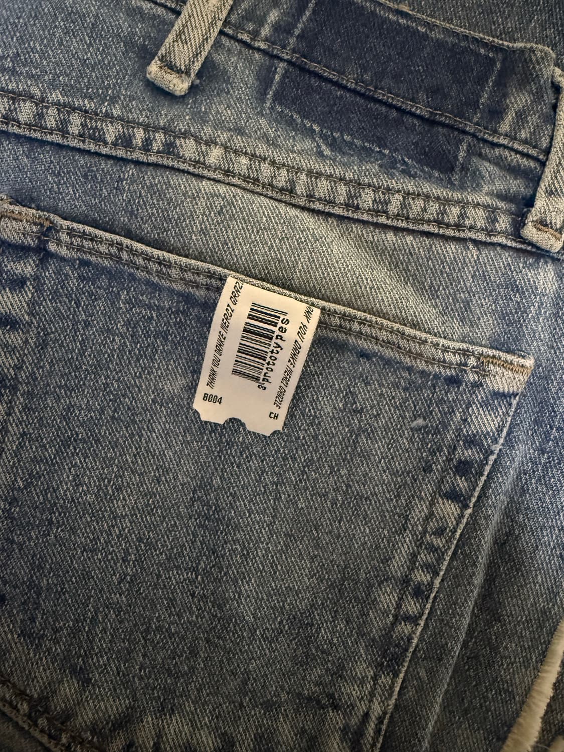 [L/XL] prototypes 아웃라인 데님 상품이미지7