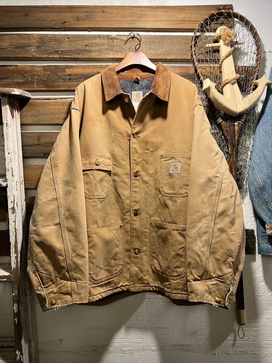 [2XL]칼하트 USA 블랭킷 캔버스 초어 자켓 상품이미지1
