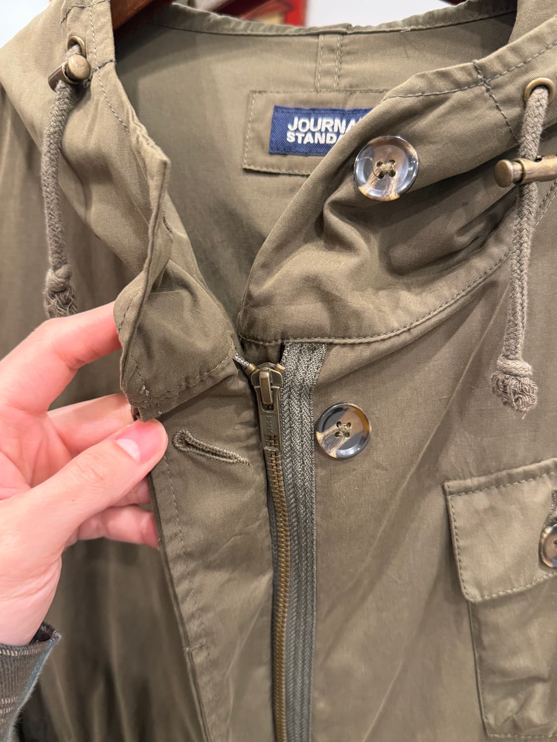 Journal Standard 저널 스탠다드 빈티지 야상 후드 코트 상품이미지3