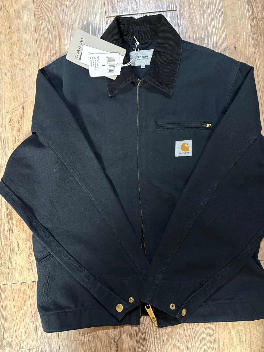 칼하트윕 og 디트로이드자켓 S블랙 상품이미지1